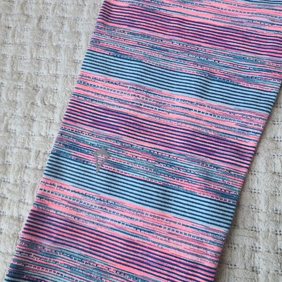 Ivivva By Lululemon Athletic Multicolor Leggings Girls Size 12 - Picture 5 of 9